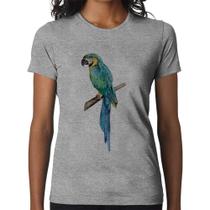 Baby Look Arara Azul - Foca na Moda