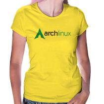 Baby Look Arch Linux Logo - Foca na Moda