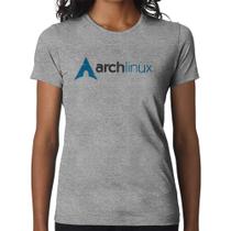 Baby Look Arch Linux Logo - Foca na Moda