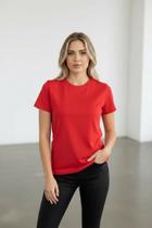 Baby look basica premium vermelho 1812 Baby look basica premium vermelho 1812