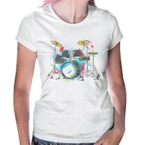 Baby Look Bateria Arte - Foca na Moda