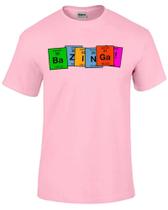 Baby look blusa feminina ou Camiseta Bazinga big bang theory tabela