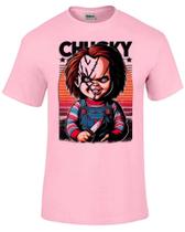 Baby look blusa feminina ou Camiseta chucky boneco assassino Baby look blusa feminina ou Camiseta chucky boneco assassino