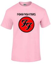 Baby look blusa feminina ou Camiseta foo fighters banda rock