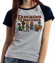 Baby look blusa feminina ou Camiseta unissex Dungeons e Dragons caverna do dragão Baby look blusa feminina ou Camiseta unissex Dungeons e Dragons caverna do dragão