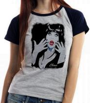 Baby look blusa feminina ou Camiseta unissex Elvira rainha das trevas