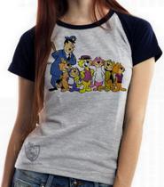 Baby look blusa Feminina ou Camiseta Unissex Gato Manda Chuva turma