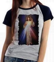Baby look blusa feminina ou Camiseta unissex Jesus Cristo luz