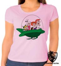 Baby look blusa Feminina ou Camiseta Unissex Jetsons nave desenho antigo hanna barbera Baby look blusa Feminina ou Camiseta Unissex Jetsons nave desenho antigo hanna barbera