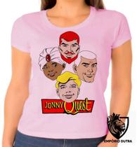 Baby look blusa Feminina ou Camiseta Unissex jonny quest desenho retro Baby look blusa Feminina ou Camiseta Unissex jonny quest desenho retro