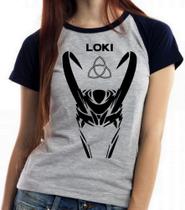 Baby look blusa feminina ou Camiseta unissex Loki Baby look blusa feminina ou Camiseta unissex Loki