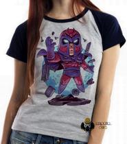 Baby look blusa Feminina ou Camiseta Unissex Magneto