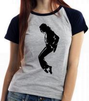 Baby look blusa feminina ou Camiseta unissex Michael Jackson