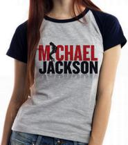 Baby look blusa feminina ou Camiseta unissex Michael Jackson rei pop Baby look blusa feminina ou Camiseta unissex Michael Jackson rei pop