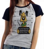 Baby look blusa feminina ou Camiseta unissex Pluto prisão Baby look blusa feminina ou Camiseta unissex Pluto prisão