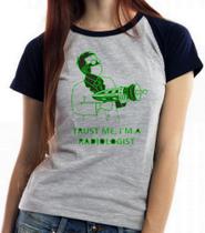 Baby look blusa feminina ou Camiseta unissex Radiologia Radiologista