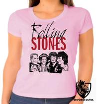 Baby look blusa Feminina ou Camiseta Unissex rolling stones banda rock mick jagger Baby look blusa Feminina ou Camiseta Unissex rolling stones banda rock mick jagger