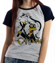 Baby look blusa Feminina ou Camiseta Unissex Simpsons Catwoman Baby look blusa Feminina ou Camiseta Unissex Simpsons Catwoman