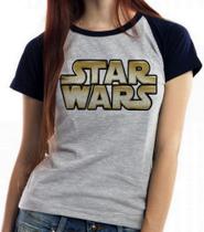 Baby look blusa feminina ou Camiseta unissex star wars