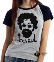 Baby look blusa feminina ou Camiseta unissex Toca Raul