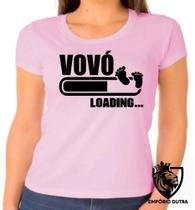 Baby look blusa Feminina ou Camiseta Unissex vovó presente vó mãe bateria carregando