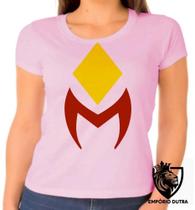 Baby look blusa Feminina ou Camiseta Unissex Wanda Vision simbolo Feiticeira Escarlate Baby look blusa Feminina ou Camiseta Unissex Wanda Vision simbolo Feiticeira Escarlate