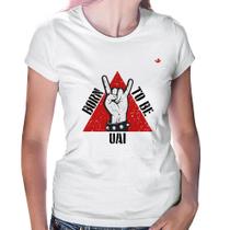 Baby Look Born to be Uai Rock - Foca na Moda