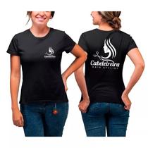 Baby Look Cabeleireira - Camiseta Feminina T-shirt Frases Profissional Camisa Curso Uniforme