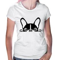 Baby Look Cachorro Boston Terrier - Foca na Moda
