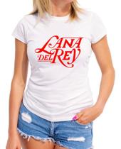 Baby Look Camiseta Feminina Cantora Lana Del Rey 100% Algodão - SEMPRENALUTA