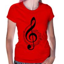 Baby Look Clave de Sol - Foca na Moda