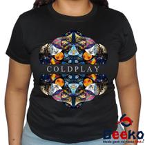 Baby Look Coldplay 100% Algodão Discografia Geeko Baby Look Coldplay 100% Algodão Discografia Geeko