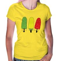 Baby Look Colorfull Icecreams - Foca na Moda