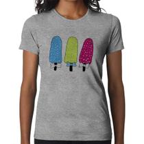 Baby Look Colorfull Icecreams - Foca na Moda