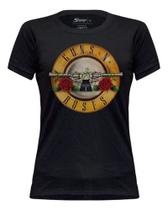 Baby Look Consulado Do Rock Bb443 Guns N Roses Camisa Banda