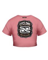 Baby Look Cyclone Cropped Iron Thorn Metal Baby Look Cyclone Cropped Iron Thorn Metal