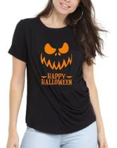 Baby Look De Halloween Fantasia Dia Das Bruxas Camisa Feminina