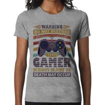 Baby Look Do Not Disturb This Gamer - Foca na Moda