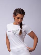 Baby Look Dry Cool Vector Branca Baby Look Dry Cool Vector Branca