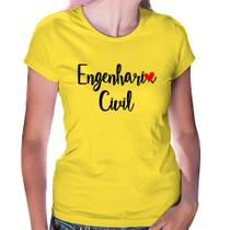 Baby Look Engenharia Civil - Foca na Moda