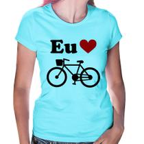 Baby Look Eu Amo Bicicleta - Foca na Moda