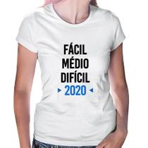 Baby Look Fácil, Médio, Difícil, 2020 - Foca na Moda