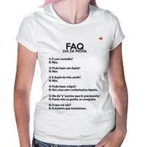 Baby Look FAQ Dia de Prova - Foca na Moda