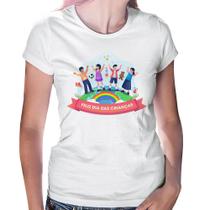 Baby Look Feliz Dia das Crianças - Foca na Moda