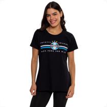 Baby Look Feminina Clássica Grêmio Imortal Tricolor