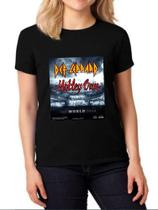 Baby Look Feminina Def Leppard E Motley Crue Rock - Novidade Baby Look Feminina Def Leppard E Motley Crue Rock - Novidade