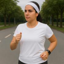 Baby Look Feminina Dry Fit Esportiva Academia Corrida Treino