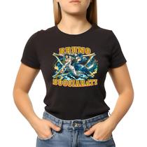Baby Look Feminina Jojo's Bizarre Adventure Bruno Bucciarati Baby Look Feminina Jojo's Bizarre Adventure Bruno Bucciarati