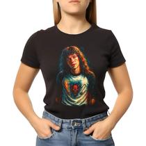 Baby Look Feminina Serie Stranger Things Eddie Munson