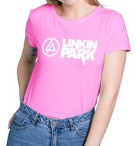 Baby Look Feminina Show Banda Linkin Park Camiseta 100% Algodão